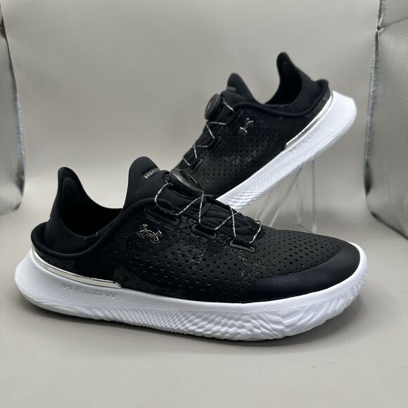 Under Armour Other - Under Armour Flow SlipSpeed Mens Size 6.5 Women Size 8US 3027057-001 Black White